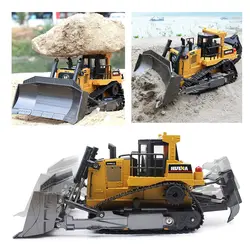 ماشین بازی کنترلی هوینا طرح بولدوزر مدل HUINA 1569