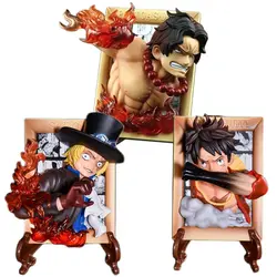 فيگور طرح وان پیس One Piece مجموعه 3 عددی مدل رومیزی