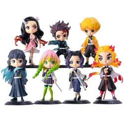 فیگور کیوپاسکت شیطان کش Demon Slayer مجموعه 7 عددی