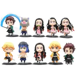 فیگور شیطان کش Demon Slayer مجموعه 10 عددی
