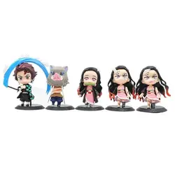 فیگور شیطان کش Demon Slayer مجموعه 10 عددی