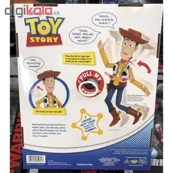 عروسک دیزنی طرح وودی مدل Lots O Loughs WOODY ارتفاع 36 سانتی‌متر