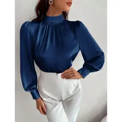 شومیز زنانه مجلسی ساتن ال ایکس مدل مونا