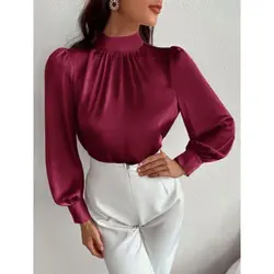 شومیز زنانه مجلسی ساتن ال ایکس مدل مونا