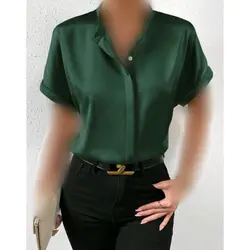 شومیز زنانه مجلسی ساتن ال ایکس مدل رونیکا