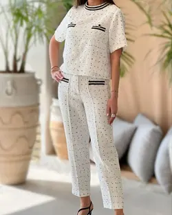 ست بلوز و شلوار مجلسی مدل رایان _کد 307