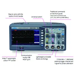 اسیلوسکوپ متریکس مدل DOX2100B | برترکالا