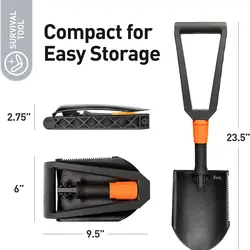 بیل سفری سول مدل Survival Packable Field Shovel 2022