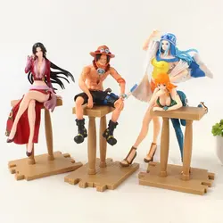 فیگور وان پیس One Piece طرح آیس Ace و نامی Nami مجموعه 4 عددی