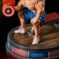 فیگور طرح دراگون بال Dragon Ball مدل سوپر سایان گوکو Super Saiyan Goku دمبل به دست