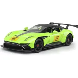 ماشین بازی مدل فلزی موزیکال استون مارتین ASTON MARTIN VULCUN