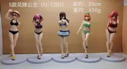 فیگور پنج قلو باکلاس  طرح لباس اسپورت مجموعه 6 عددی