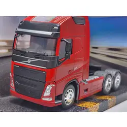 ماکت ماشین ویلی مدل تریلی ولوو FH دو محور