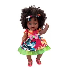 عروسک مدل دختر مو فرفری کد B795 ارتفاع 44 سانتی‌متر