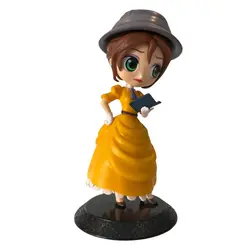 فیگور کیوپاسکت مدل پرنسس بل لباس زرد Belle طرح کتاب به دست