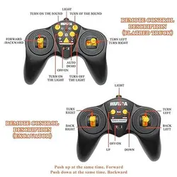 ماشین کنترلی تریلی با بیل مکانیکی  آیتم 1319