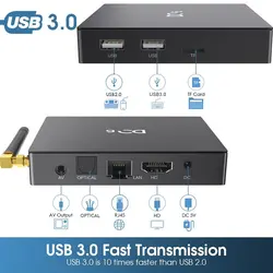 اندروید باکس مدل 4/64DQ6 همراه کیبورد