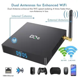 اندروید باکس مدل 4/64DQ6 همراه کیبورد