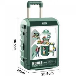 اسباب بازی صندوق فروشگاهی بوا مدل mobile shopping کد 8124