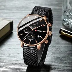 ساعت مچی عقربه‌ای مردانه کورن واتچ مدل Curren 8339