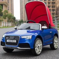 ماشین شارژی مدل audi طرح سایه بان دار کد 898