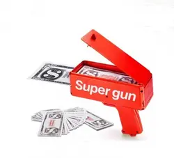 تفنگ بازی مدل Super Spray Gun Money