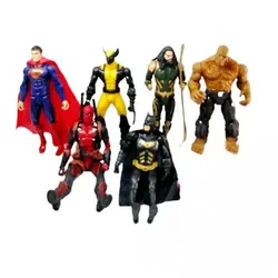 فیگور شخصیت  های دی سی کد 1002 بسته 6 عددی
