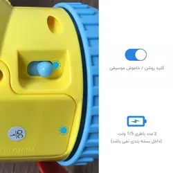 واکر کودک هانگر مدل Popper walker he 0818