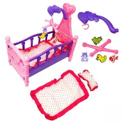 تخت خواب عروسک ژیونگ چنگ مدل Dream Sweet Bed 008-10