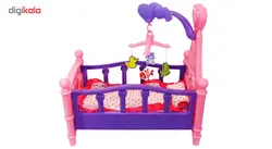 تخت خواب عروسک ژیونگ چنگ مدل Dream Sweet Bed 008-10