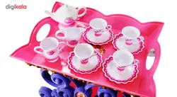 اسباب بازی ست چای خوری و چرخ دستی چای ژیونگ چنگ مدل Beauty Tea Cart Set 008-36A