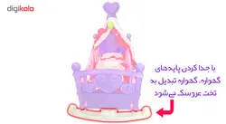 تخت خواب عروسک گهواره ای ژیونگ چنگ مدل Alive Baby 008-09