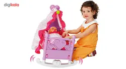 تخت خواب عروسک گهواره ای ژیونگ چنگ مدل Alive Baby 008-09
