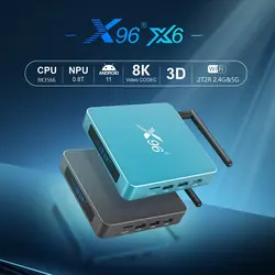 اندروید باکس ايكس96 مدل X96 X6 8/128 | برترکالا