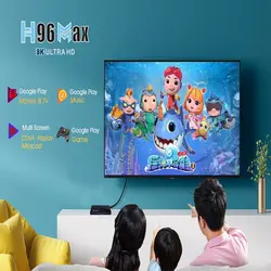 اندروید باکس اچ96 مدل Max-RK3566 H96 MAX 8/128G | برترکالا