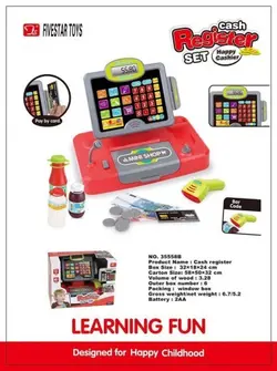 اسباب بازی صندوق فروشگاهی مدل Happy Cashier کد 35578