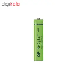 باتری نیم قلمی قابل شارژ جی پی مدل ReCyko Plus 650 بسته دو عددی
