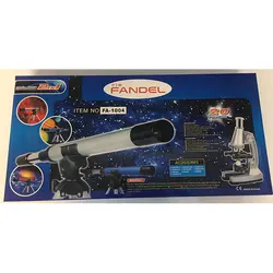 تلسکوپ مدل کد FA_1004 به همراه میکروسکوپ