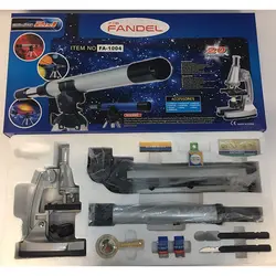 تلسکوپ مدل کد FA_1004 به همراه میکروسکوپ