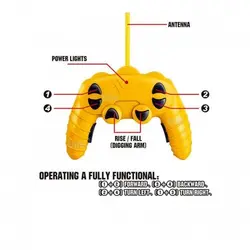 بیل مکانیکی کنترلی  مدل TRUCK کد 8037