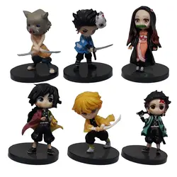 فیگور مدل شخصیت های انیمه مجموعه 6 عددی