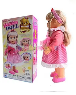 عروسک بلیندا مدل Walking Doll سایز بزرگ