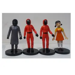 فیگور مدل اسکویید گیم بازی مرکب مجموعه 6 عددی