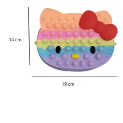 فیجت ضد استرس طرح کیف گربه کیتی مدل پاپیت کد 44344