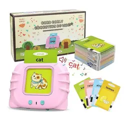 بازی آموزشی انگلیسی مدل فلش کارت گویا Card carly education device