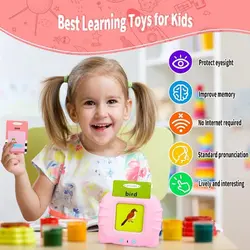 بازی آموزشی انگلیسی مدل فلش کارت گویا Card carly education device