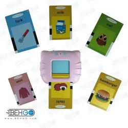 بازی آموزشی انگلیسی مدل فلش کارت گویا Card carly education device