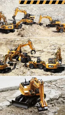 بیل مکانیکی راه سازی کنترلی هوینا Huina 1510