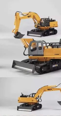 بیل مکانیکی راه سازی کنترلی هوینا Huina 1510