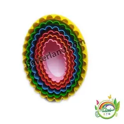 کاتر برش بیضی 6 عددی
